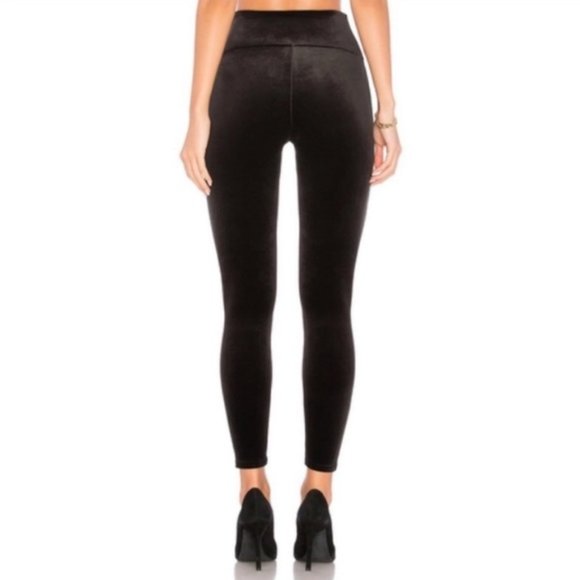 Spanx Black Velvet Leggings - Picture 3 of 5